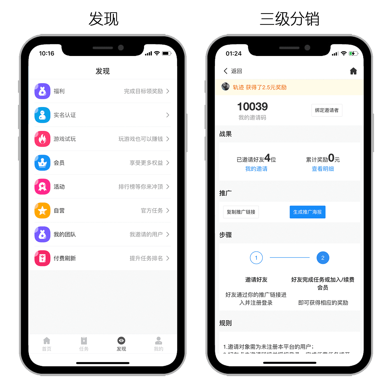 发现-三级分销